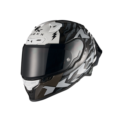 Каска NEXX X.R3R ZIGER BLACK/GREY