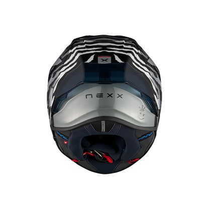 Каска NEXX X.R3R ZIGER BLACK/GREY