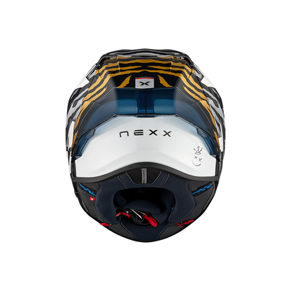 Каска NEXX X.R3R ZIGER GREY/GOLD