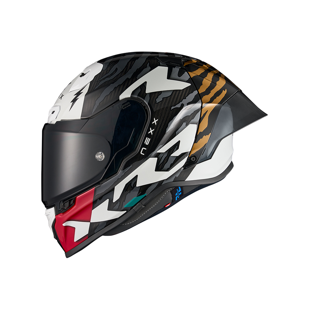 Каска NEXX X.R3R ZIGER GREY/GOLD