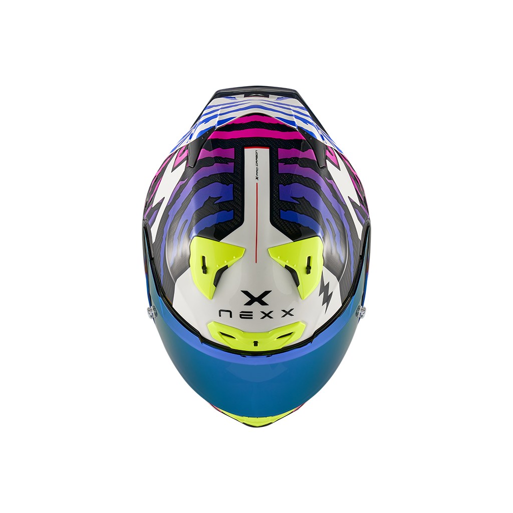 Каска NEXX X.R3R ZIGER PURPLE/BLUE