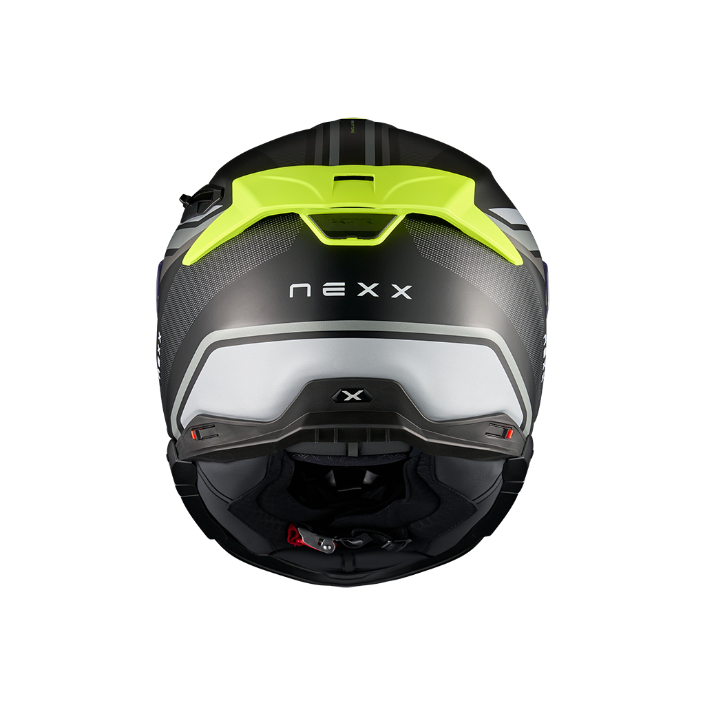 Каска NEXX X.TR QUANTA BLACK NEON MATT