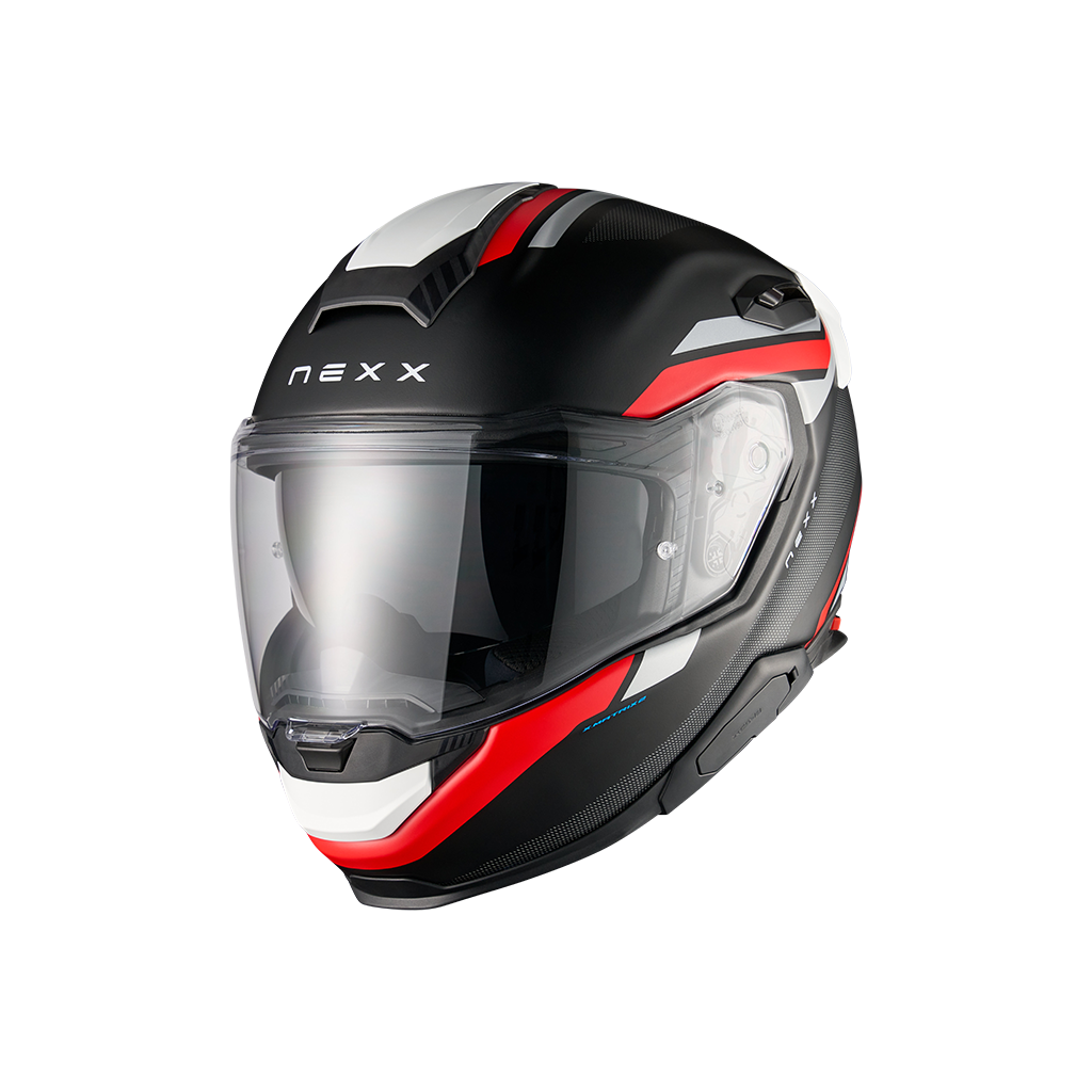 Каска NEXX X.TR QUANTA BLACK RED MATT