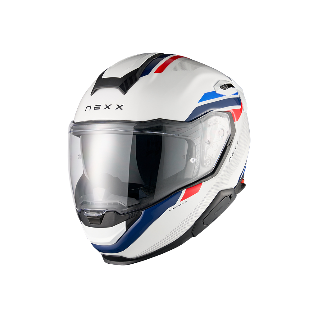 Каска NEXX X.TR QUANTA WHITE BLUE