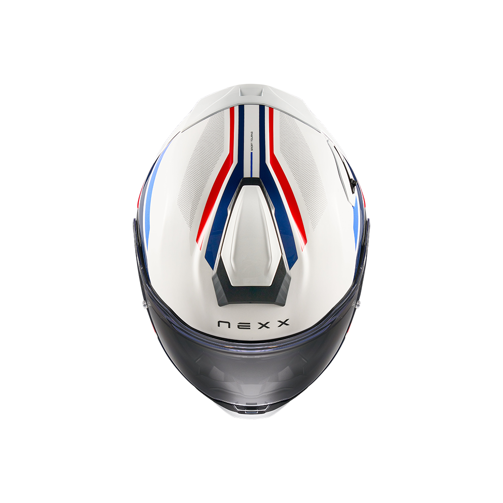Каска NEXX X.TR QUANTA WHITE BLUE
