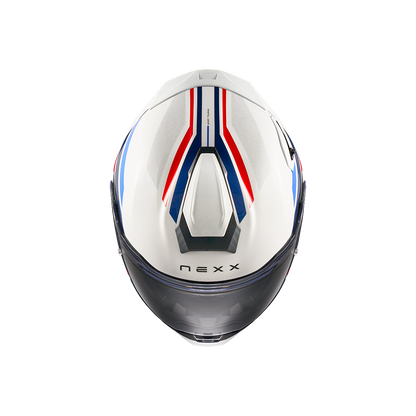 Каска NEXX X.TR QUANTA WHITE BLUE