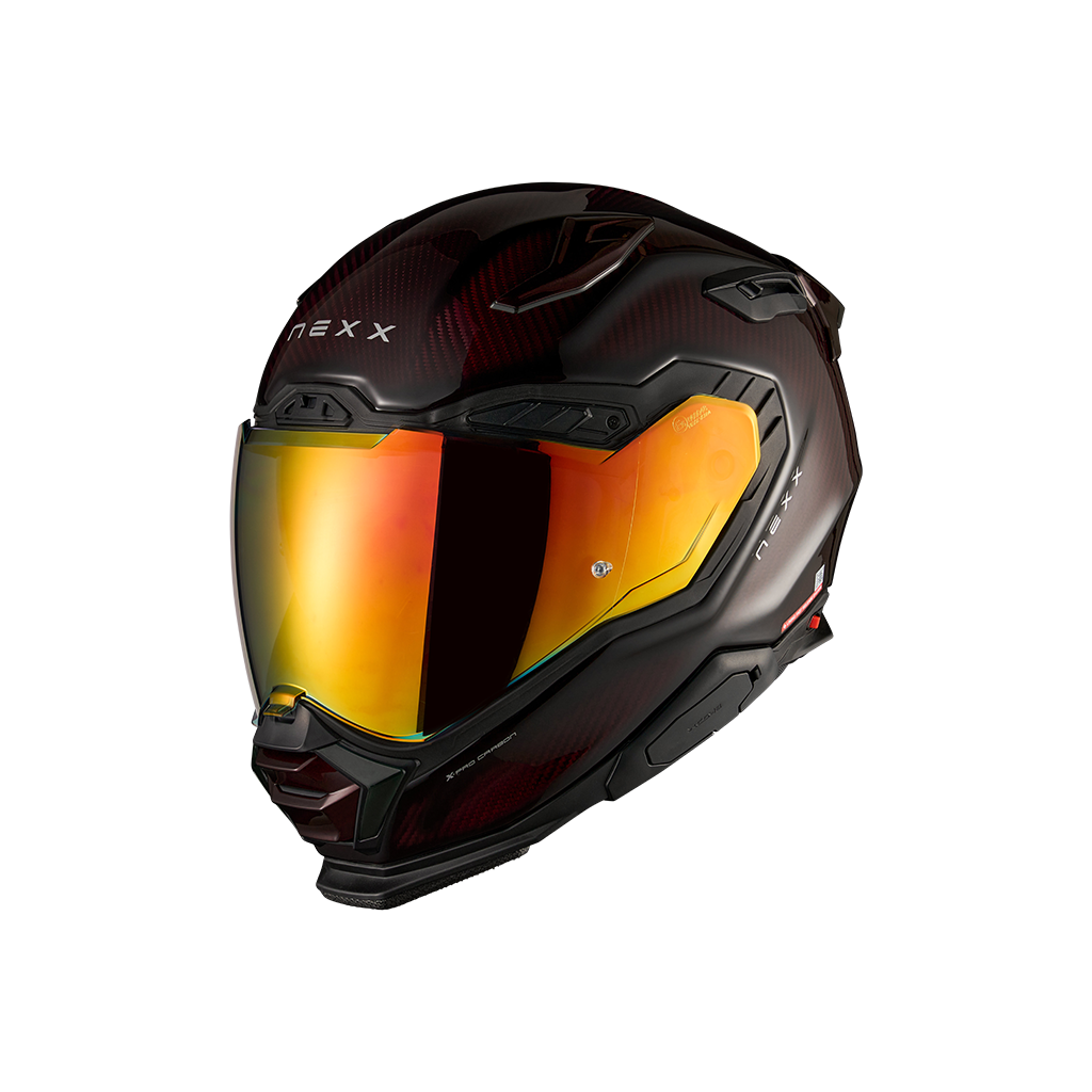 Каска NEXX X.WST3 LAVA CARBON RED