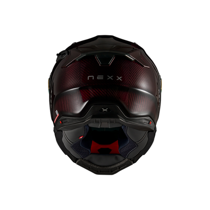 Каска NEXX X.WST3 LAVA CARBON RED