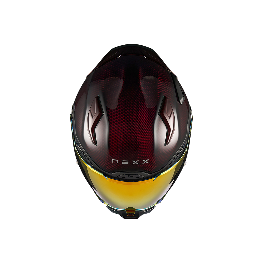 Каска NEXX X.WST3 LAVA CARBON RED
