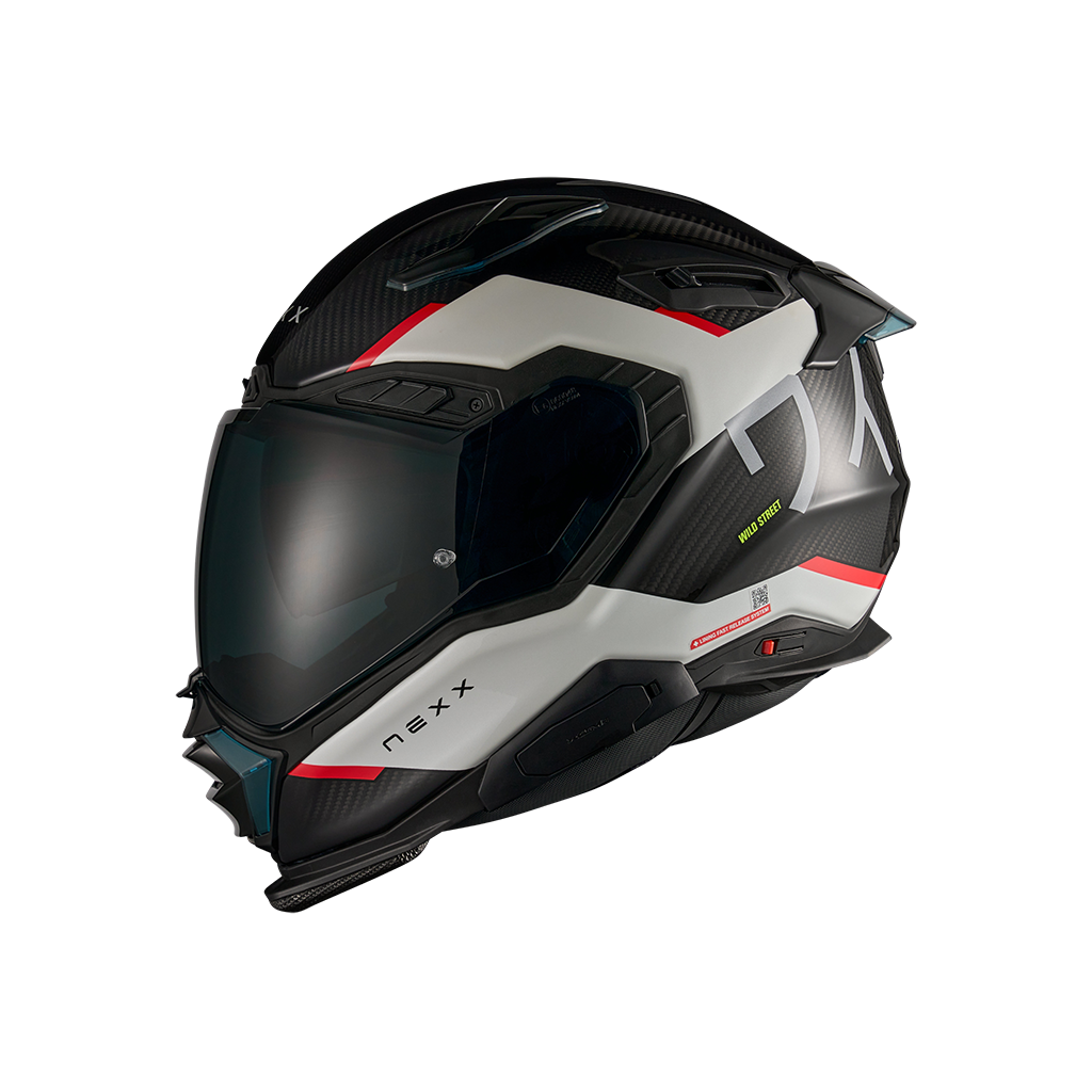 Каска NEXX X.WST3 MANGA WHITE/RED