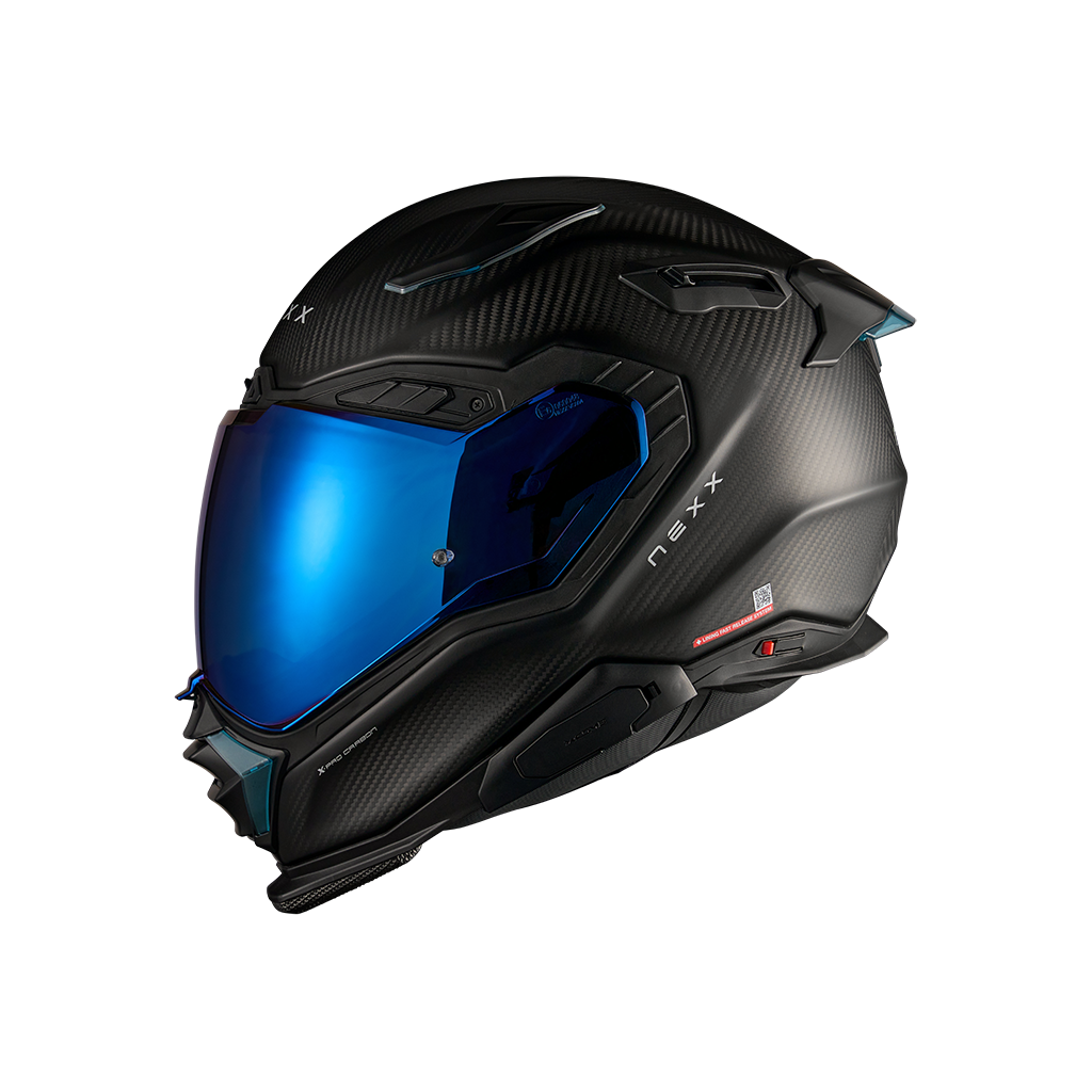 Каска NEXX X.WST3 ZERO PRO CARBON BLUE MATT