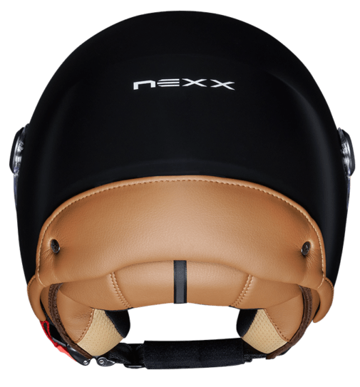 Каска за скутер NEXX Y.10 SUNNY BLACK MATT CAMEL