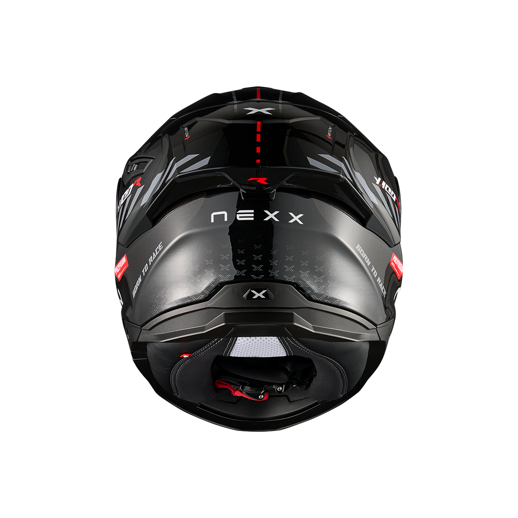 Каска NEXX Y100R FADE BLACK RED