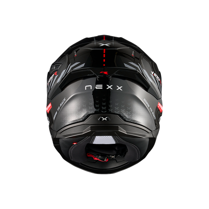 Каска NEXX Y100R FADE BLACK RED