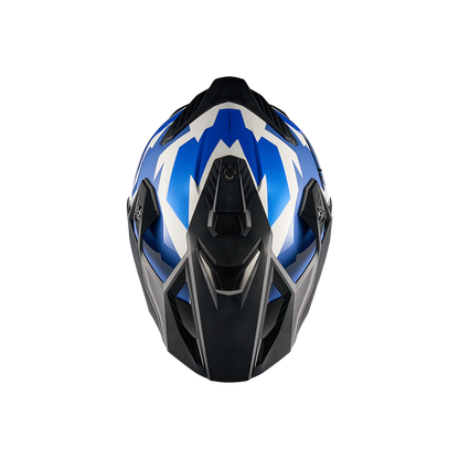 Адвенчър каска NEXX Y.TRAVL PRIMAL BLUE RED