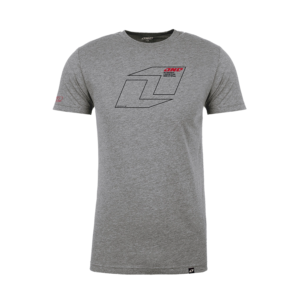 Тениска ONE INDUSTRIES VECTOR DARK HEATHER