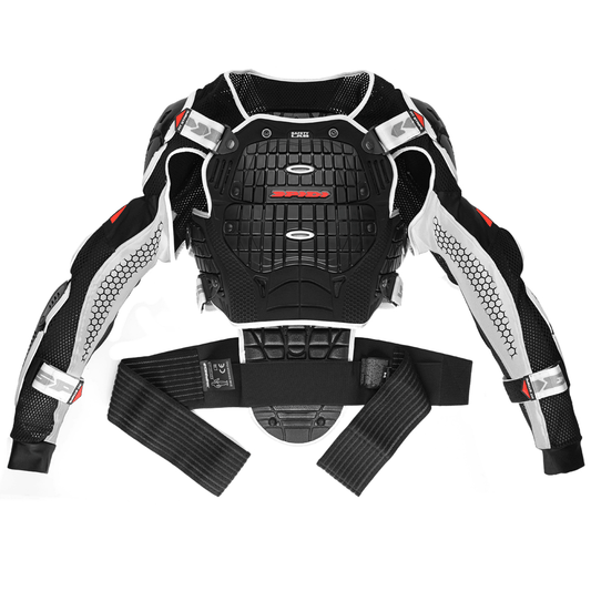 Протекторна ризница SPIDI WARRIOR BLACK/WHITE