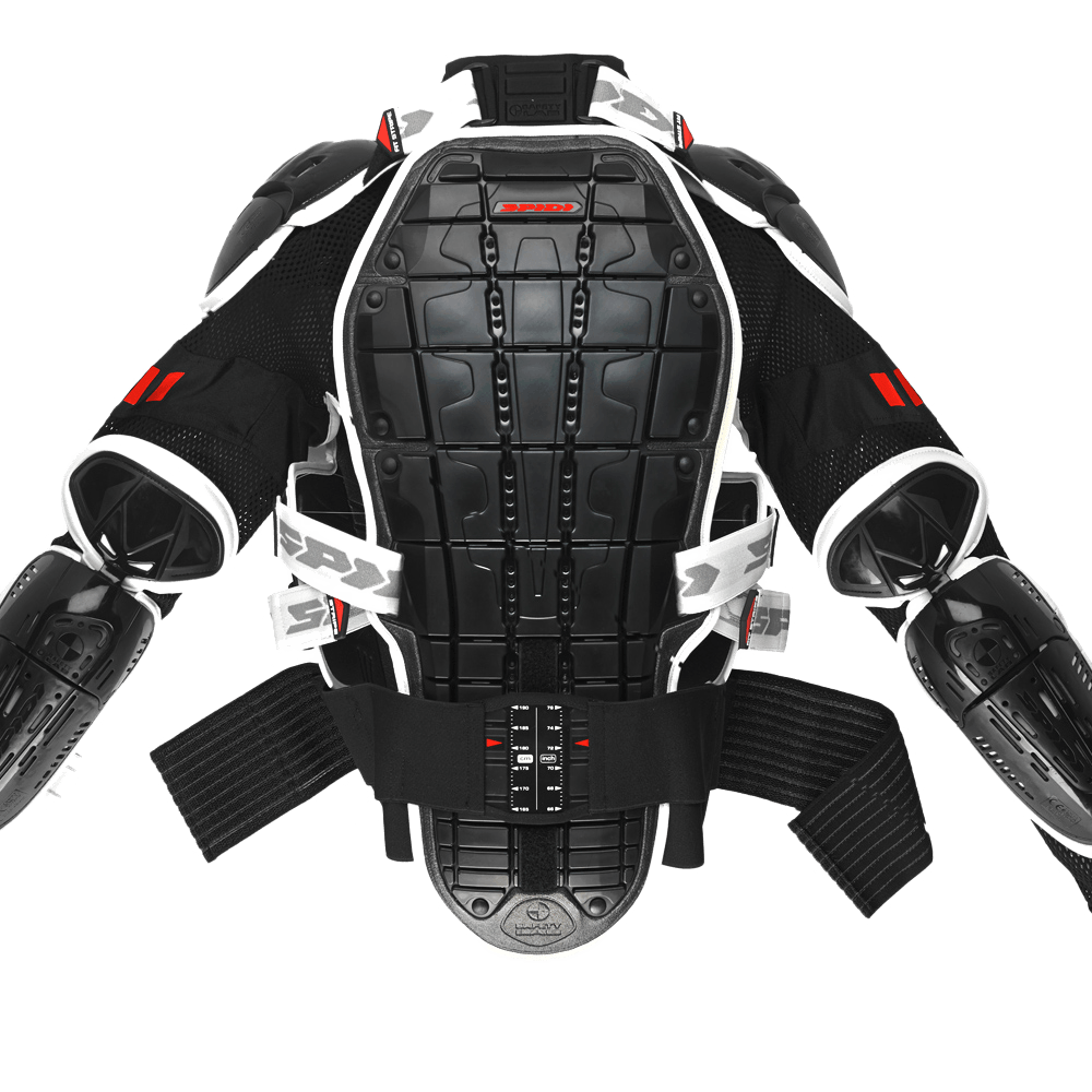 Протекторна ризница SPIDI WARRIOR BLACK/WHITE