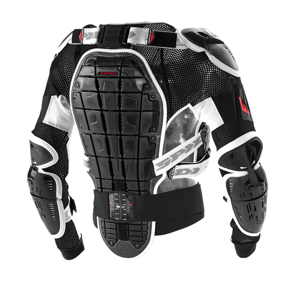 Протекторна ризница SPIDI WARRIOR BLACK/WHITE