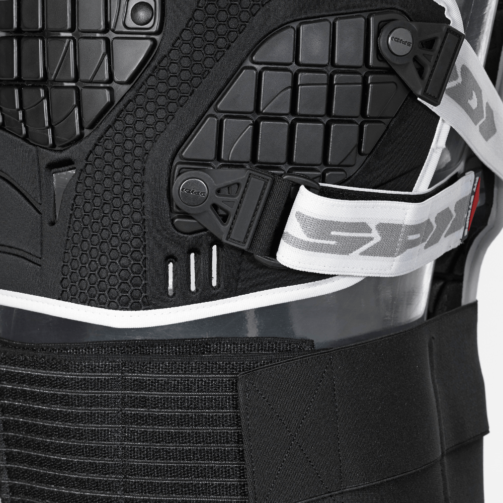 Протекторна ризница SPIDI WARRIOR BLACK/WHITE