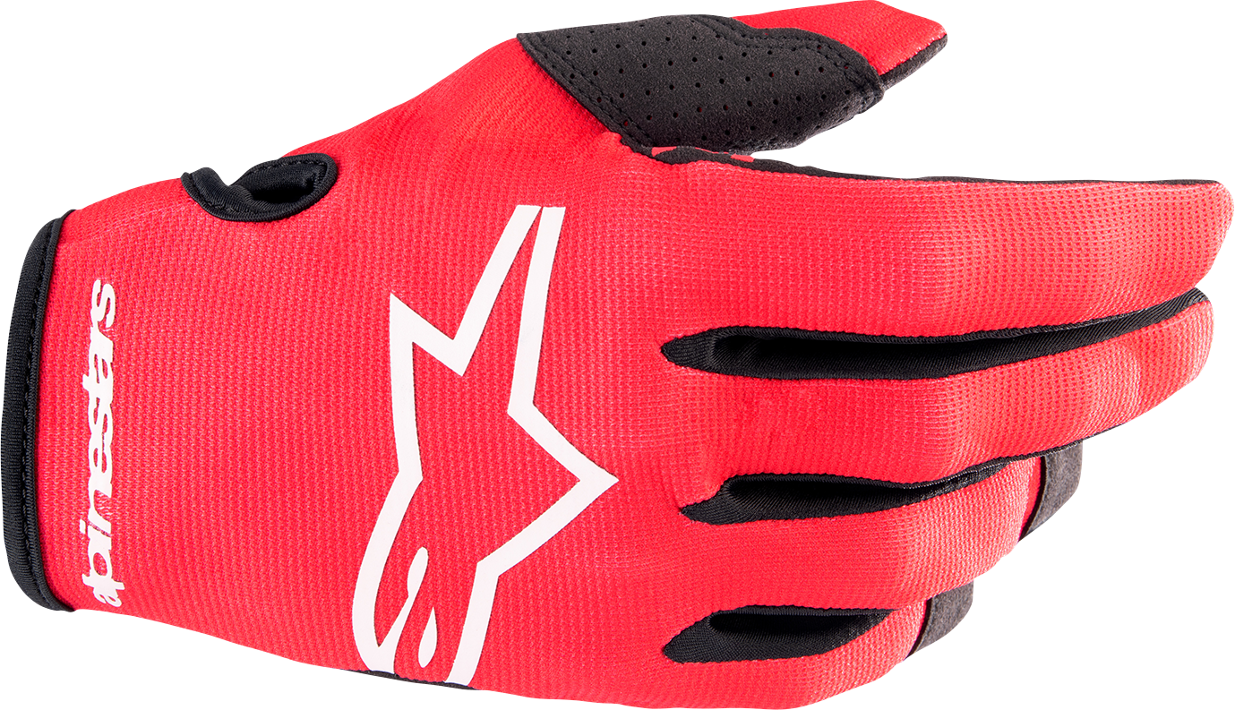 Детски мотокрос ръкавици ALPINESTARS RADAR RED/WHITE