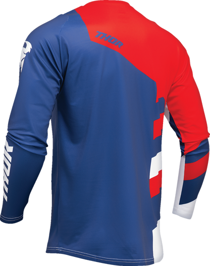 Мотокрос джърси THOR SECTOR CHECKER BLUE/RED