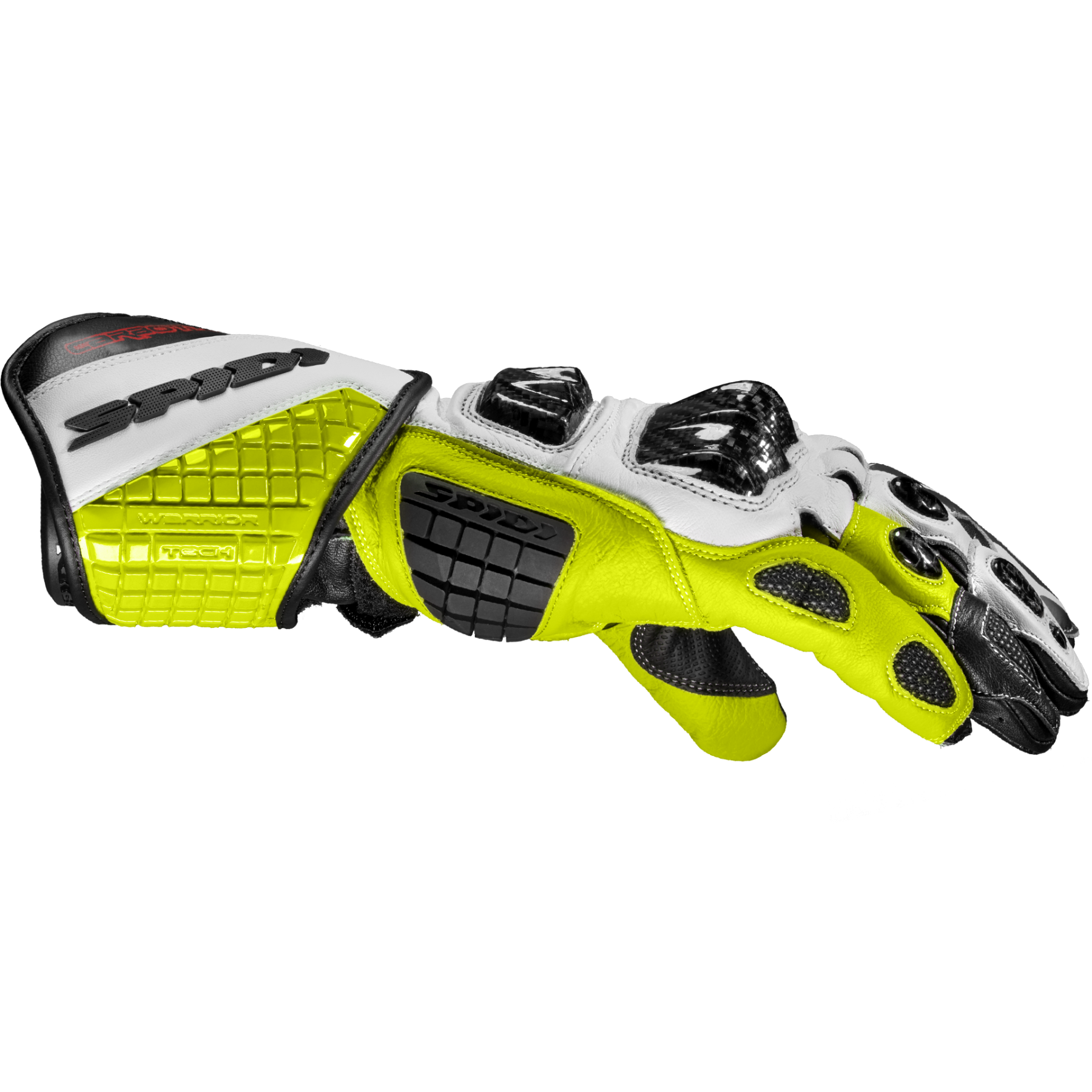 Мото ръкавици SPIDI Carbo track EVO BLACK/FLUO