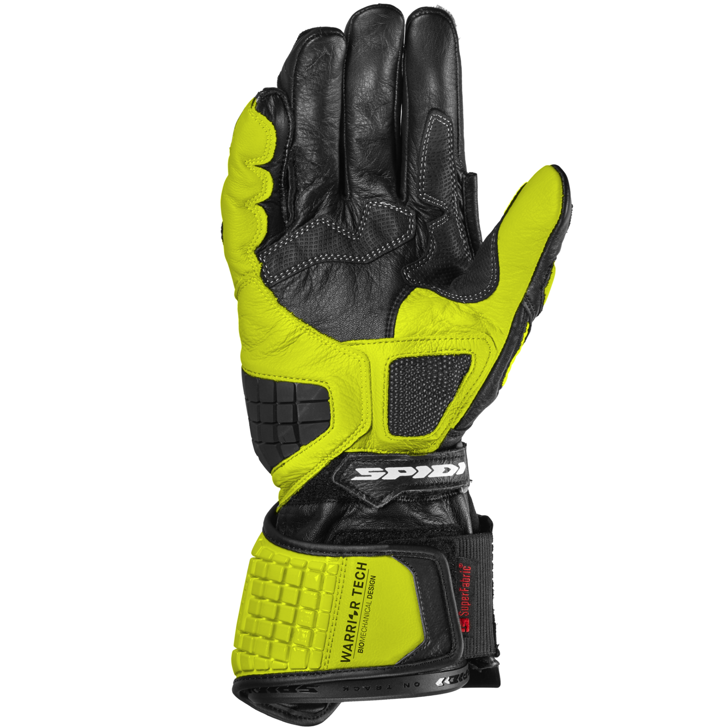 Мото ръкавици SPIDI Carbo track EVO BLACK/FLUO