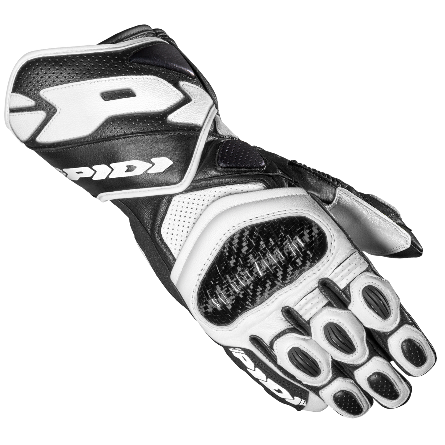 Мото ръкавици SPIDI Carbo 7 BLACK/WHITE