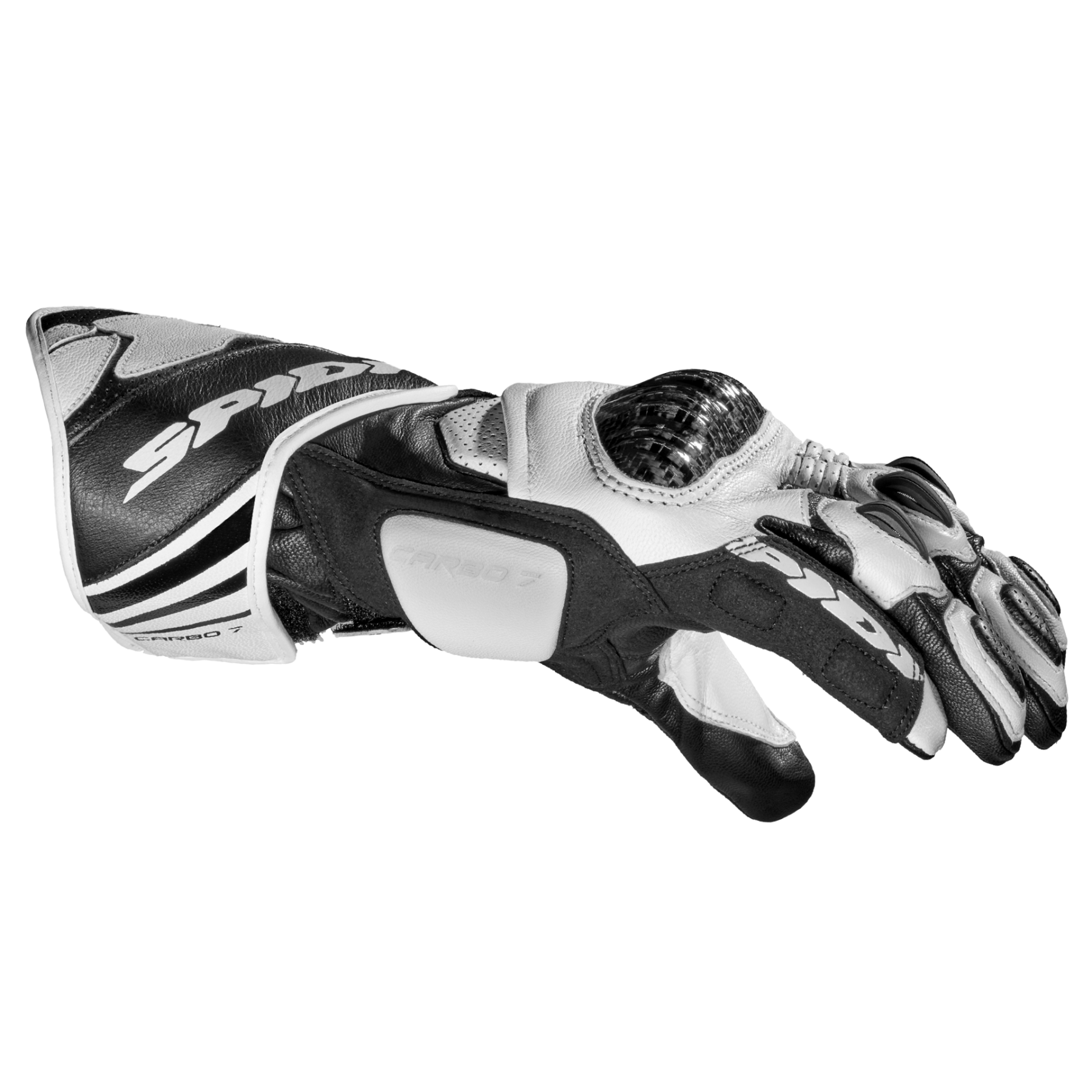 Мото ръкавици SPIDI Carbo 7 BLACK/WHITE