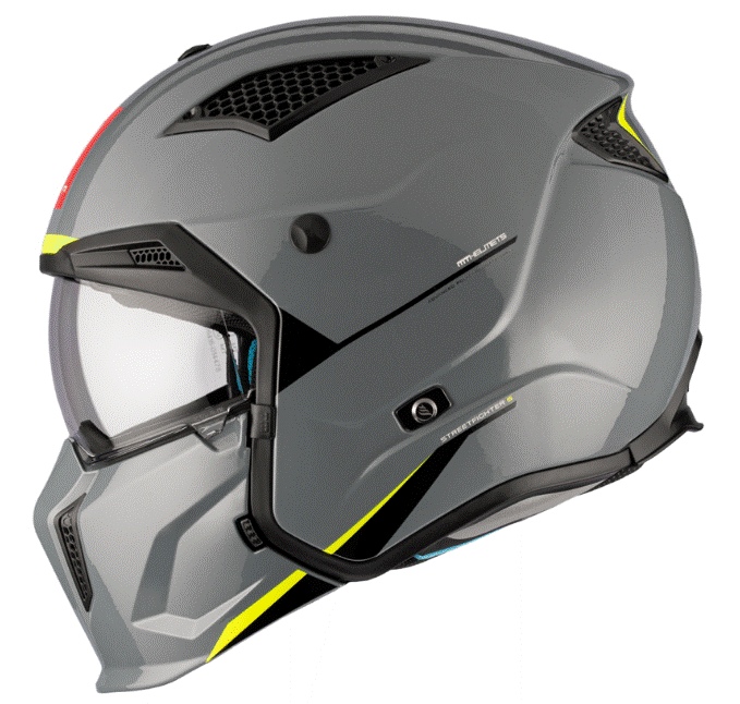 КАСКА MT STREETFIGHTER S SV SOLID A22 GRAY