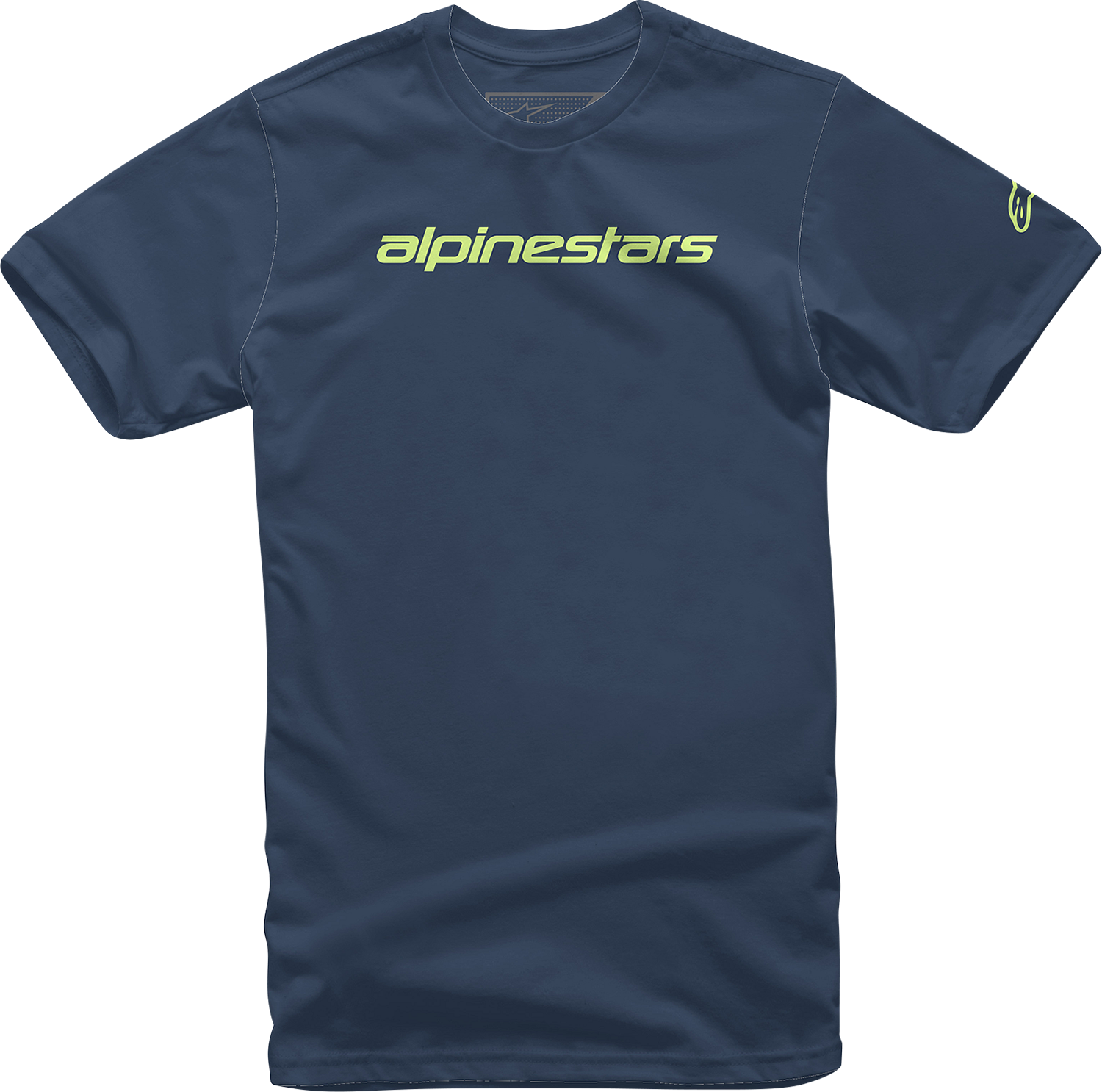 Тениска ALPINESTARS TEE LINEAR WORD NAVY