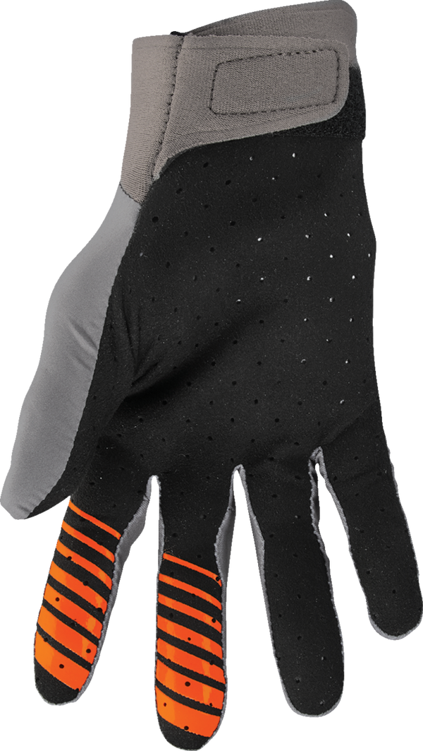 Мотокрос ръкавици THOR AGILE SOLID GRAY/ORANGE
