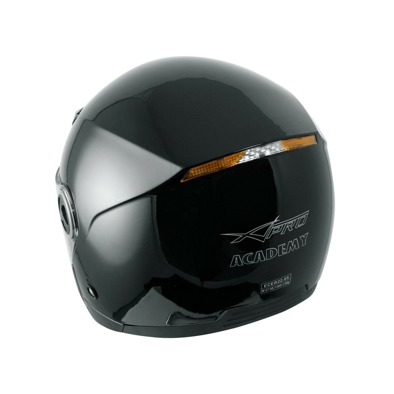 Каска за скутер A-PRO ENGRAVE BLACK