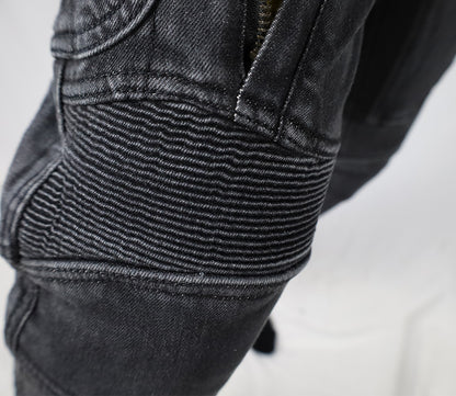Мото дънки TRILOBITE 25603 ACID SCRAMBLER 2.0 BLACK AAA