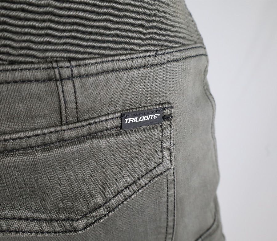 Мото дънки TRILOBITE 25604 ACID SCRAMBLER 2.0 GREY DOUBLELAYER AAA