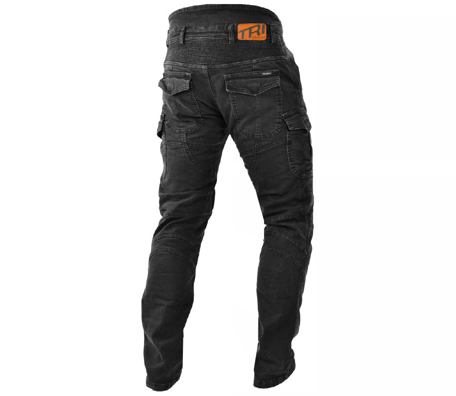 Мото дънки TRILOBITE 25604 ACID SCRAMBLER BLACK DOUBLELAYER AAA