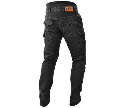 Мото дънки TRILOBITE 25604 ACID SCRAMBLER BLACK DOUBLELAYER AAA