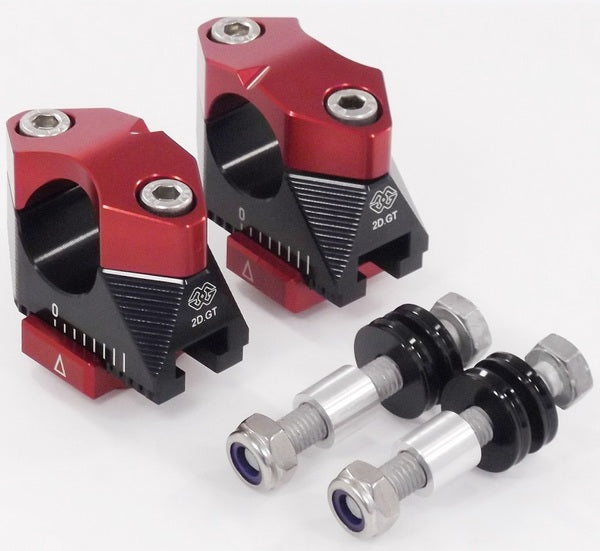 Повдигачи за кормило GILLES RISERS 2DGT BK/RD GSR 750