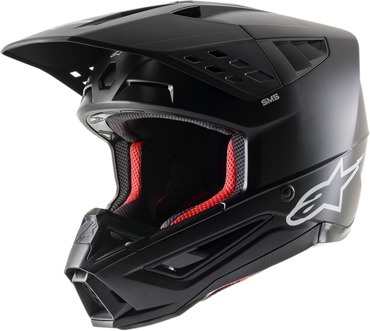 Мотокрос каска ALPINESTARS SM5 SOLID BLACK