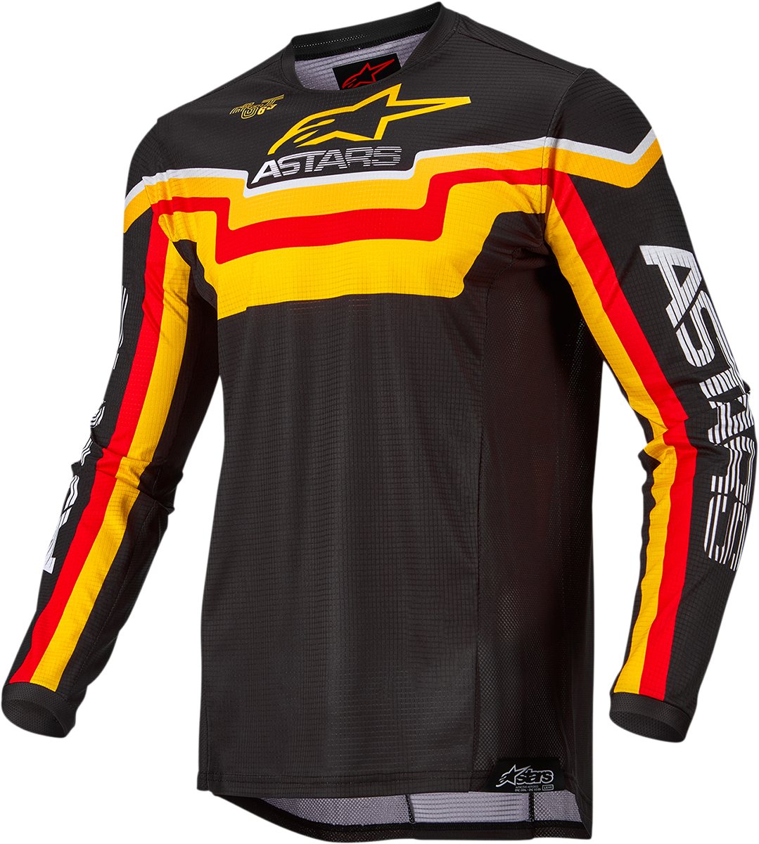 Мотокрос джърси ALPINESTARS Techstar Quadro BLACK/YELLOW
