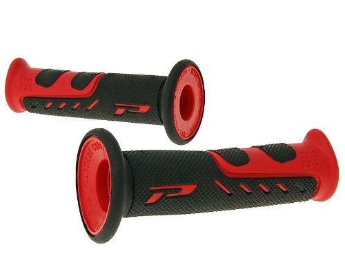 Мото ръкохватки PROGRIP 725 Road BK/RED OPEN ENDS