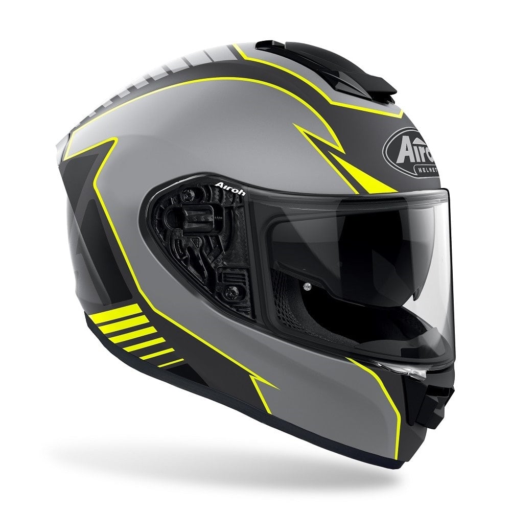 КАСКА AIROH ST 501 TYPE YELLOW MATT