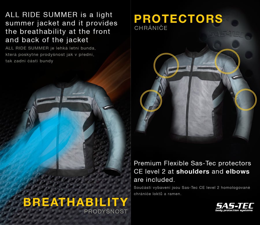 Дамско лятно яке TRILOBITE 2093 All ride summer Tech-Air