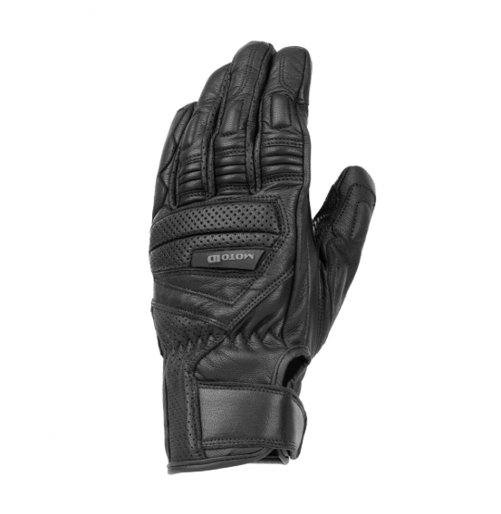 Кожени мото ръкавици MOTO ID ALPHA BLACK