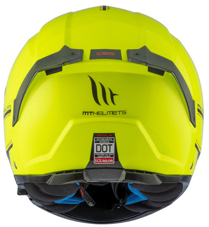 Отваряема каска MT ATOM 2 SV A3 FLUO YELLOW
