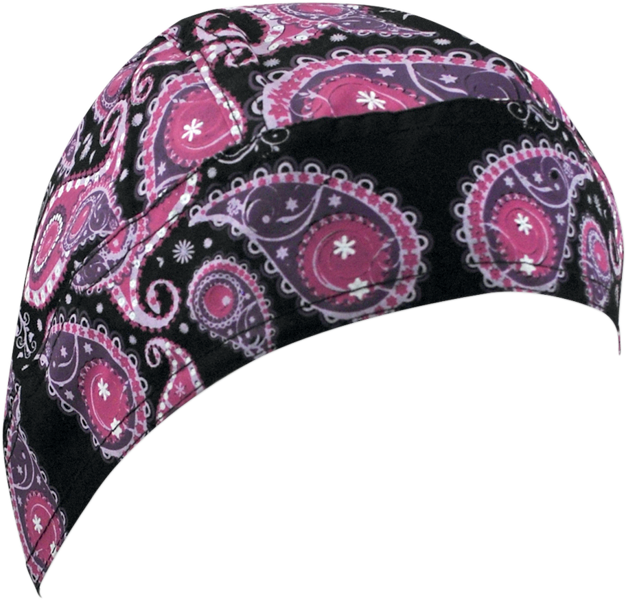Шапка FLYDANNA PURPLE PAISLEY