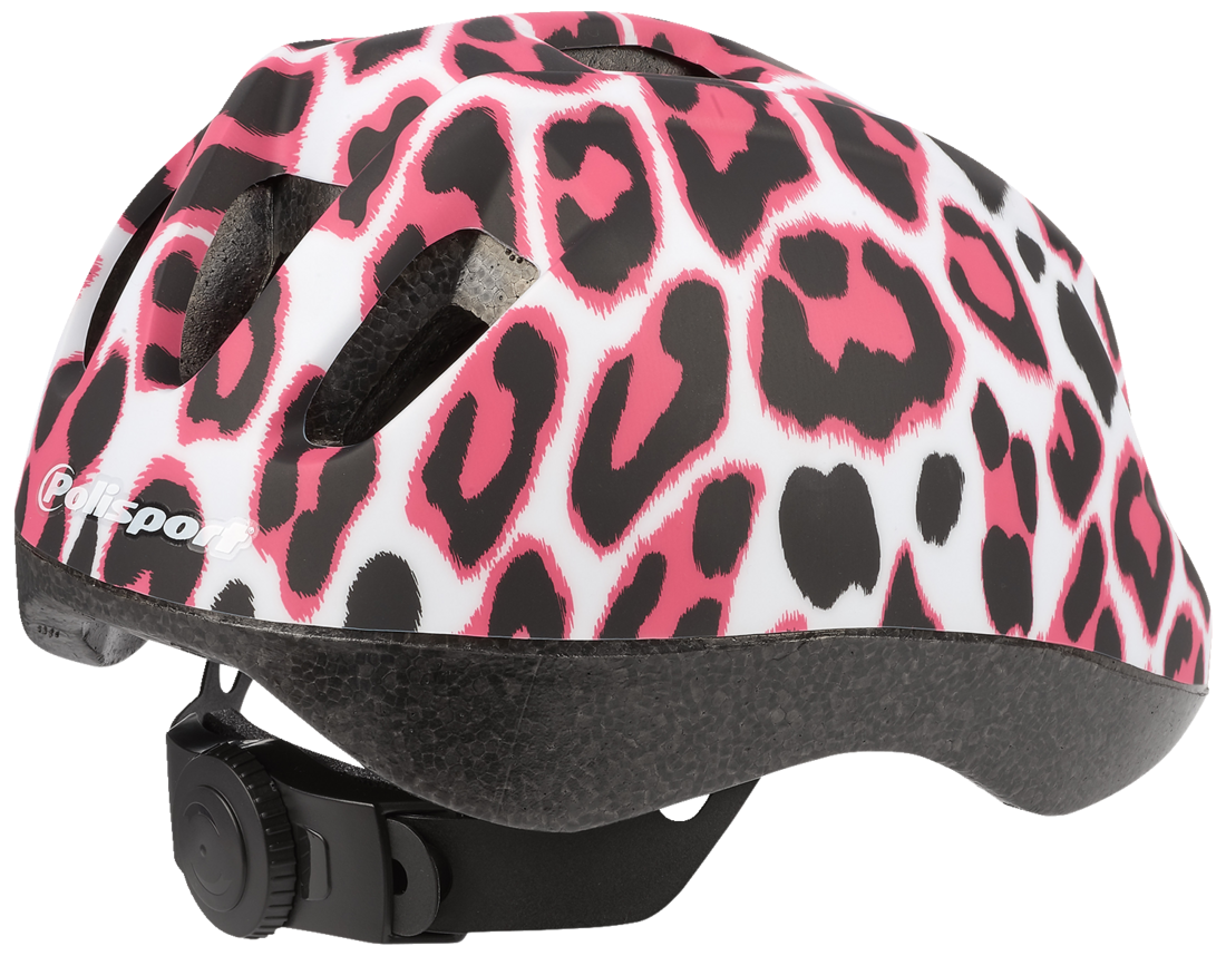 Детска вело каска POLISPORT PINKY CHEETAH