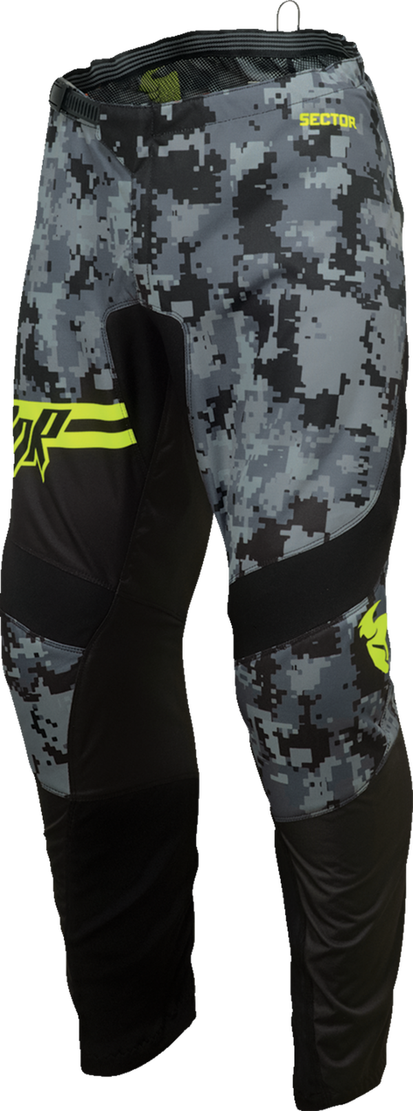 Детски мотокрос брич THOR YOUTH SECTOR DIGI BLACK/ACID