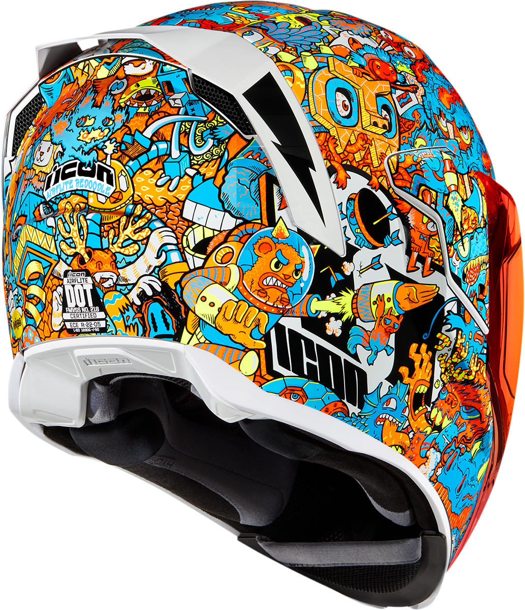 Каска ICON AIRFLITE REDOODLE MIPS